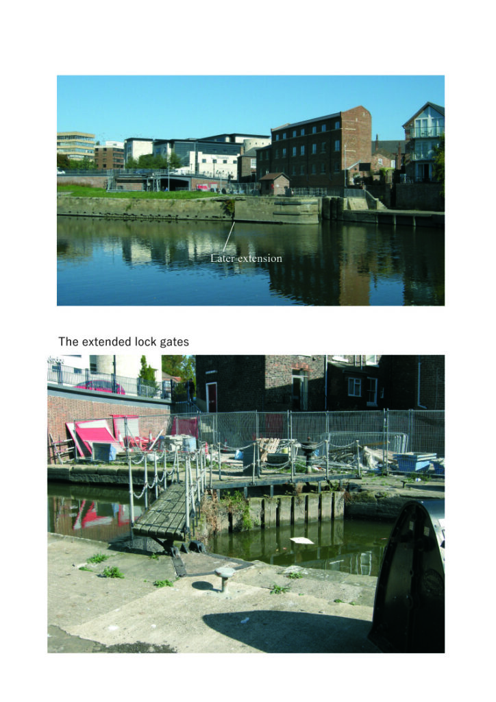 The Archaeology Of The Foss Navigation Castle Mills Lock Tony